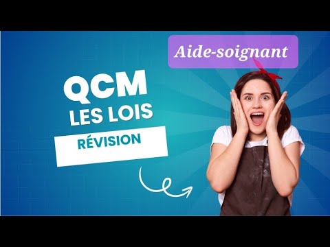 Exercice Qcm || cours sur les lois aide soignant nouvelle réforme - YouTube