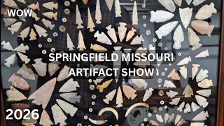 Native American Artifact Show Springfield Missouri Arrowheads Pottery 