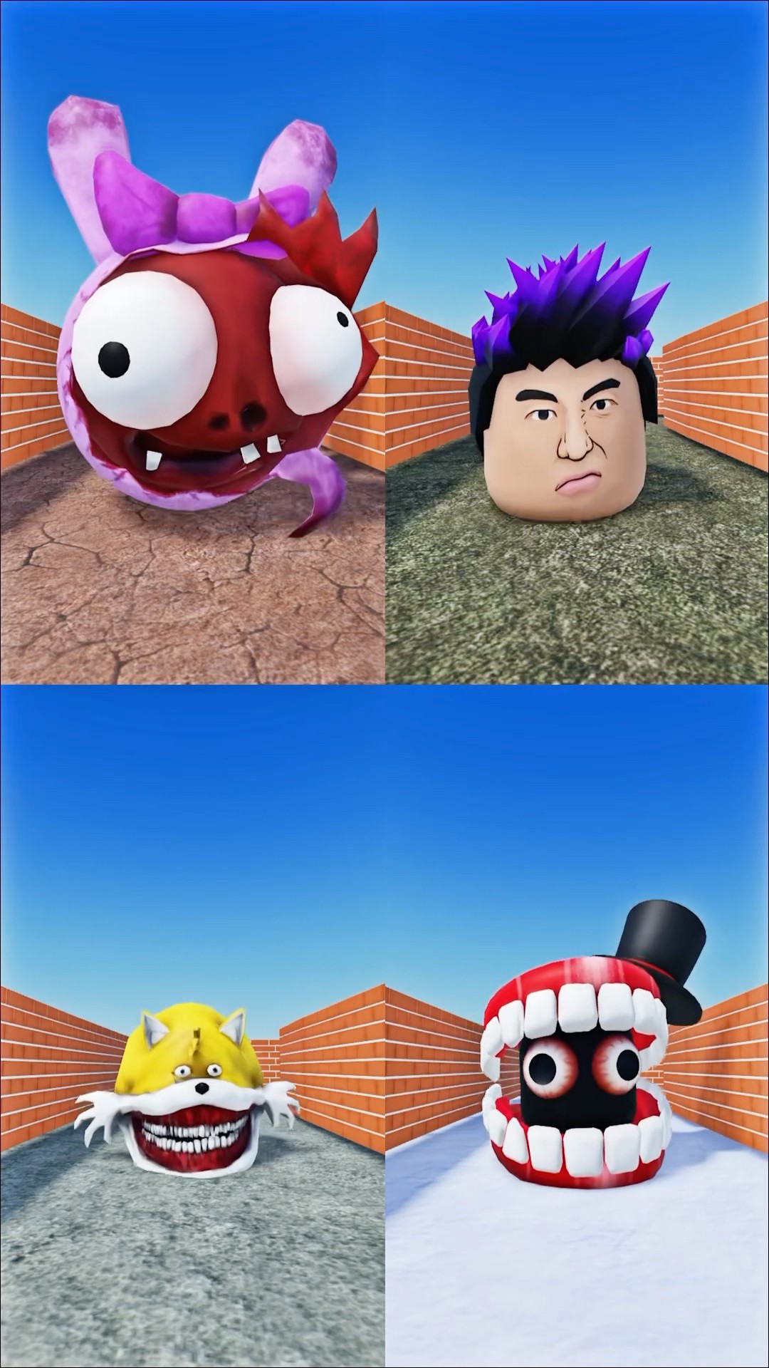 Haunted by Sigma Boy 4 #sprunki #incredibox #digitalcircus #roblox #sonic #mario
