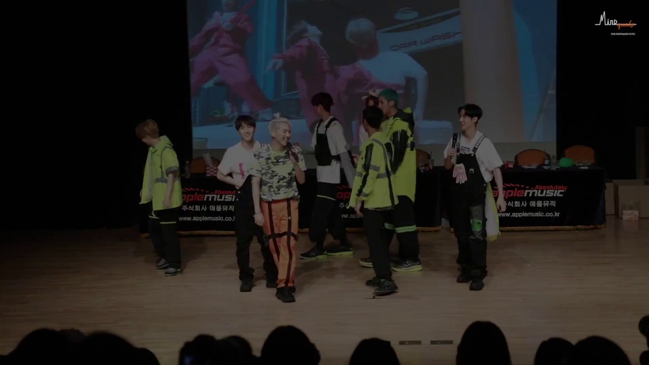 180916 건대팬싸 청개구리 파트바꾸기 PENTAGON Naughty Boy(Part Switch Ver.)