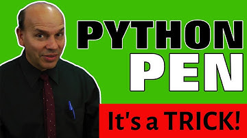 Python Pen - Bend a Real Coin In Your Hand - MagicTricks.com