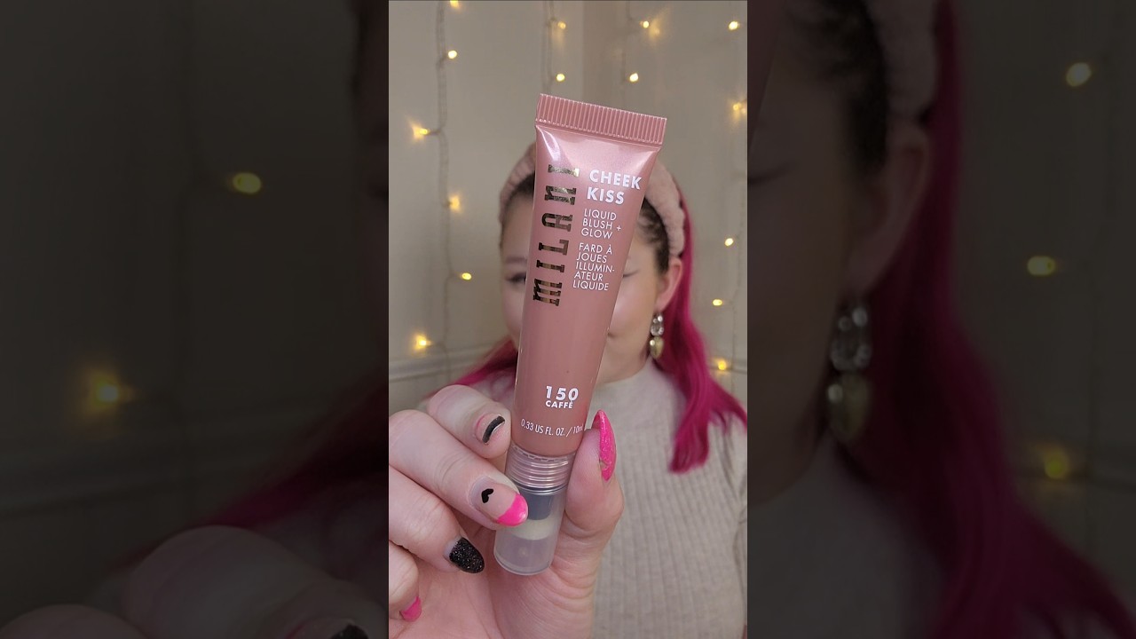 NEW Milani Cheek Kiss Blush + Glow Liquid Blush! 