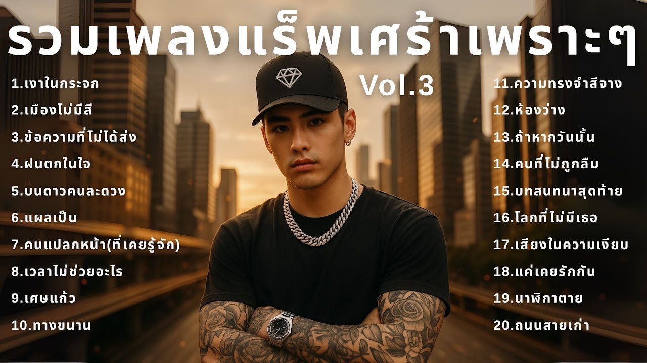 เพลงแร็พเศร้าที่เจ็บที่สุดในปี 2025 | Thai Sad Rap songs | Emotional Hiphop Rap | เพลงแร็พไทย [3]