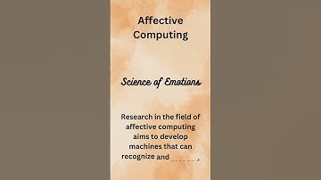Affective Computing