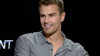 Theo James Speed Date Interview