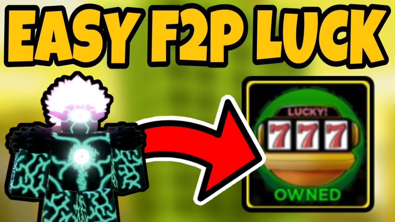 *NEW* HOW TO GET INSANE LUCK AS A F2P PLAYER! (Roblox Anime Fighters ...