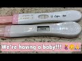 Finding out I’m pregnant + reaction of my husband, family and friends