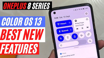 TOP FEATURES OF COLOR OS 13 | OnePlus 8 Series | TheTechStream