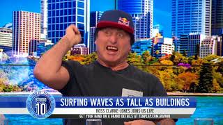 Ross Clarke-Jones Shares Stories From The Surf | Studio 10