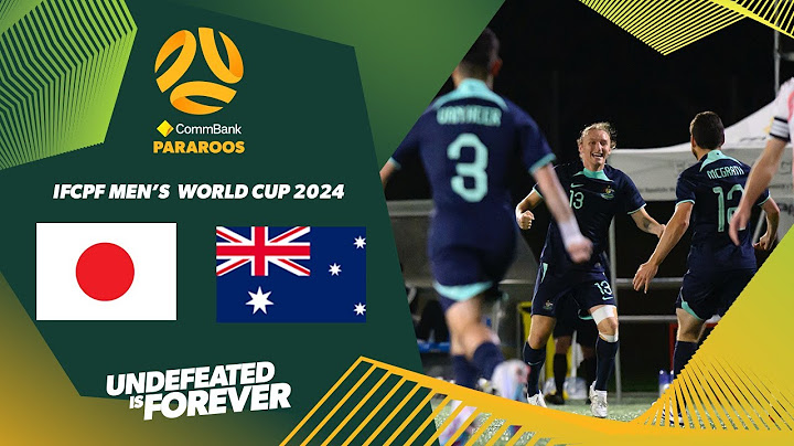 Match Highlights | Japan v CommBank Pararoos | IFCPF World Cup 2024