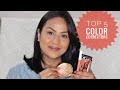 Top 5 Color Correctors | How To Use Orange Color Corrector To Cover Dark Spots & Pigmentations