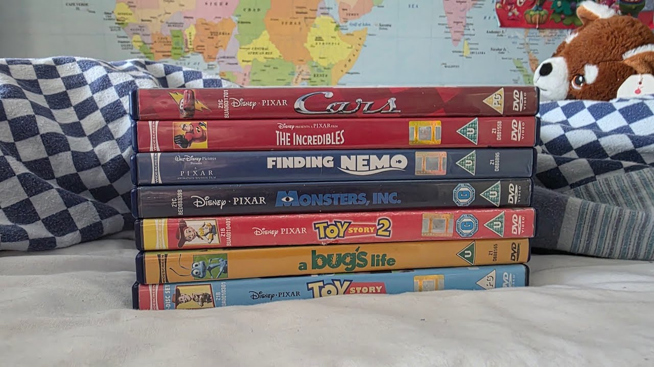 My Pixar DVD Collection That Has THX Certified
