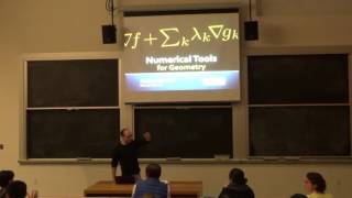 Shape analysis, lecture 2:  Numerical tools for geometry