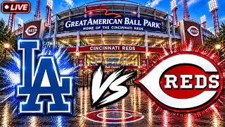 Los Angeles Dodgers vs Cincinnati Reds LIVE | MLB Live Scoreboard & Play-by-Play