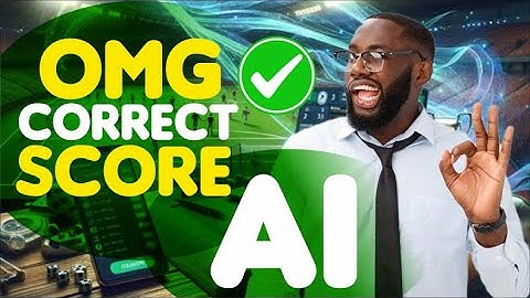 OMG 😮 I ALWAYS WON CORRECT SCORE AFTER I DISCOVER THIS AI FOOTBALL BETTING PREDICTIONS SITE✅🔥