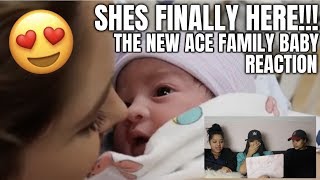 SHE'S FINALLY HERE!!! **EVERYONE MEET OUR NEW PRINCESS** REACTION