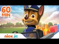 PAW Patrol Chase Is On the Case Rescues! w/ Skye &amp; Marshall | 60 Minute Compilation | Nick Jr.