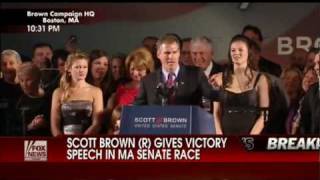 Scott Brown VICTORY Speech: "This is the People's Seat!" | Massachusetts Senate Race | JAN 19, 2010