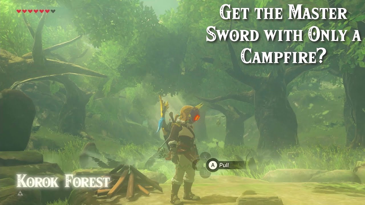 How to Get the Master Sword in Zelda: Breath of the Wild