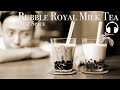 *No Music* 粉から作る絶品モチモチ生タピオカミルクティーの作り方 // How to make Bubble Royal Milk Tea