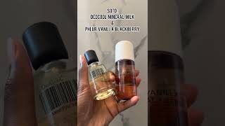 SOTD: Dedcool Mineral Milk & Phlur Vanilla Blackberry