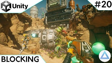 CREA un VIDEOJUEGO de DISPAROS en Unity Tutorial🔫/Blocking Nivel/20-Capitulo