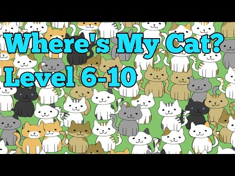 Where's My Cat Level 6 7 8 9 10 Escape Game Android Walkthrough