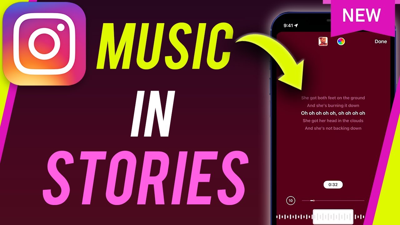 how to do a story on instagram with music