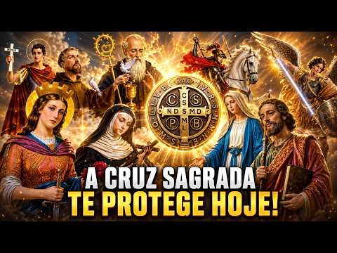 TOTAL PROTECTION AGAINST EVIL and envy SAINT GEORGE SAINT BENEDICT DRIVE AWAY ENEMIES