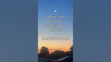 Sadness is a blessing