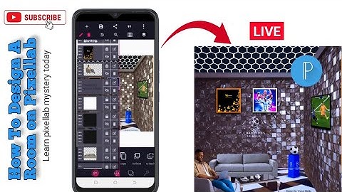 How To Design A Room with shapes using pixellab #pixellab #design #smartphone #trending #tutorial