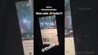 Thalia ve los videos de INNA & Larry Hernandez cantando sus canciones