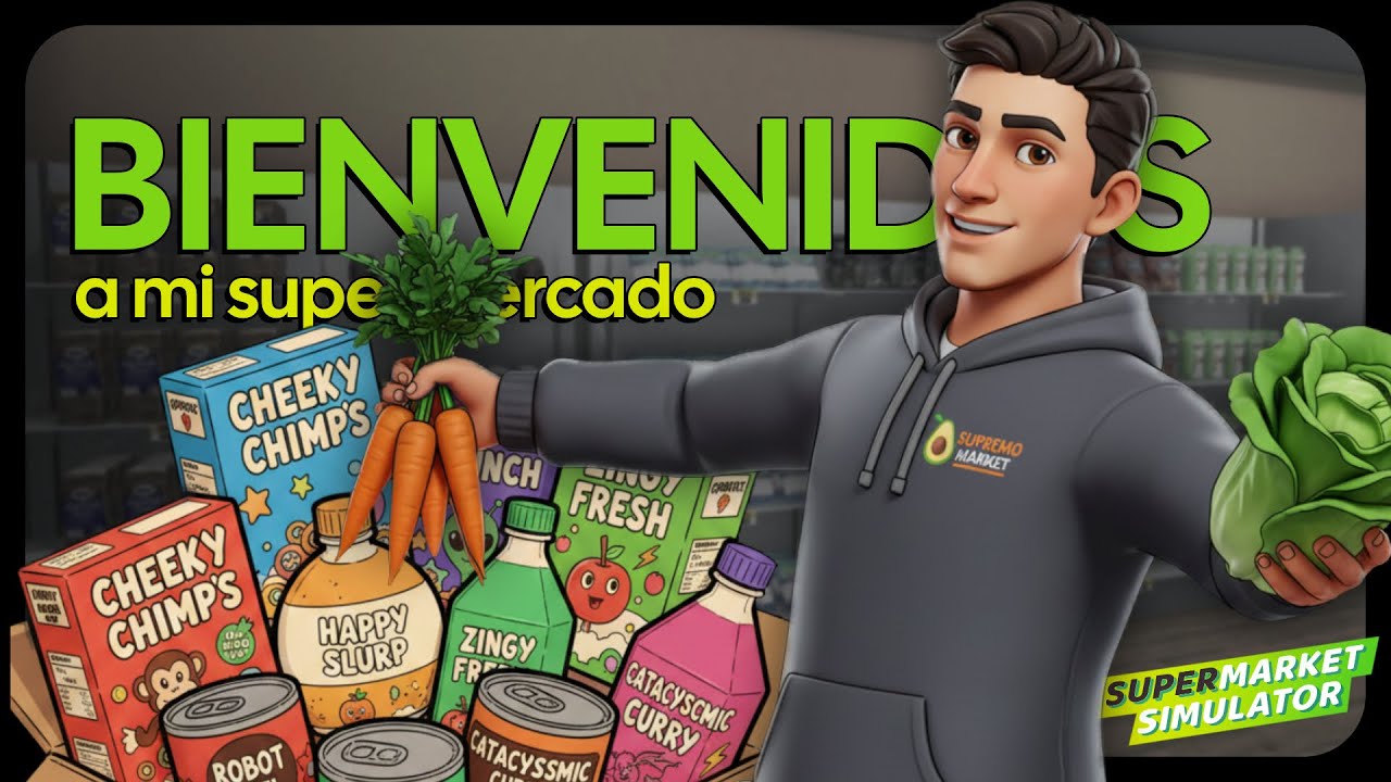 HE ABIERTO UN SUPERMERCADO (por desgracia en un videojuego) | SUPERMARKET SIMULATOR (01) Sintax07YT