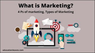 What Is Marketing? 4 Ps Of Marketing Types Of Marketing