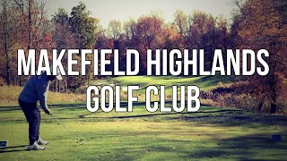 Makefield Highlands Golf Club - Playing in 30 mph wind gust conditions. Can I break 80?