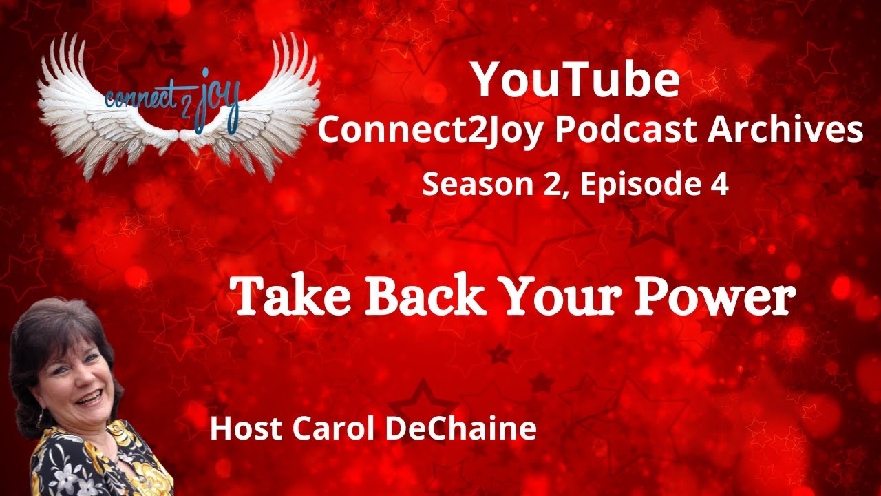 How to Take Back Your Power!! - Podcast Season 2, Episode 4 - YouTube