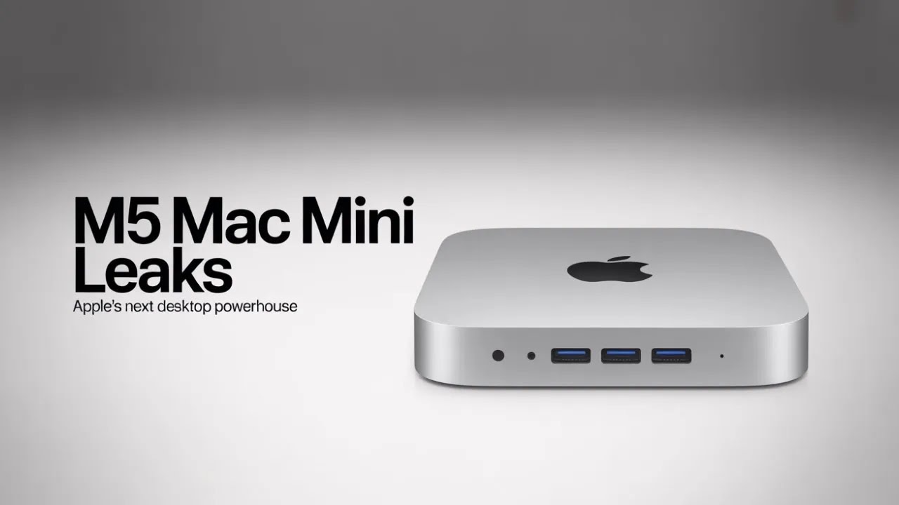 M5 Mac Mini LEAK — Apple’s $599 AI Beast That DESTROYS Every PC in 2025 ...