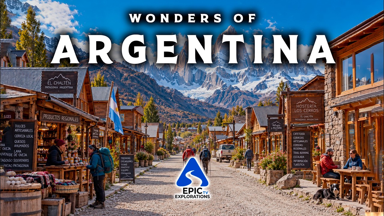 Discover the wonders of Argentina in this extraordinary documentary that takes you into the heart of one of the largest and most surprising countries on Earth. From the glaciers of Patagonia to the tropical Iguazú Falls, from the endless plains of the Pampas to the colorful mountains of the northern Andes, this film reveals the geographic, cultural, and human soul of Argentina.

The vast landscapes of Patagonia, with their glaciers, granite peaks, and glacial lakes, give way to vibrant cities like Buenos Aires, Rosario, and Córdoba, where tango, European heritage, and Criollo tradition come together. Across the country, each region tells a story of extreme contrasts, from ancient alerce forests to the white expanses of the Salinas Grandes, from the vineyards of Mendoza to the coastal cliffs where penguins and whales live.

This Argentina documentary guides you through more than 25 must-see destinations, showing not only what to see in Argentina, but also what to do to experience this land authentically, through wild nature, colonial history, and traditions that are still alive today.

From Ushuaia at the end of the world to Perito Moreno, from Fitz Roy to the legendary Ruta 40, from the gaucho culture of the Pampas to the quebradas of Salta and Jujuy, discover why Argentina is one of the most surprising and fascinating countries in the world.

Argentina's nature and powerful landscapes unfold in this complete journey from one end of the country to the other, through glaciers, high-altitude deserts, forests, lagoons, and ocean, where every region feels like a world of its own.

#Argentina #Argentina4K #WondersOfArgentina #ArgentinaTravel #PlacesInArgentina #ThingsToDoInArgentina #ArgentinaDocumentary #Patagonia #BuenosAires #IguazuFalls #PeritoMoreno #Ushuaia #Ruta40 #Gauchos

TIMELINE
00:00 Welcome to Argentina
09:06 Buenos Aires
11:34 Iguazú Falls
13:38 Iberá Wetlands
15:27 Ushuaia and Tierra del Fuego
17:24 Los Glaciares National Park
19:14 El Chaltén and Mount Fitz Roy
21:15 Ruta 40
22:58 San Carlos de Bariloche
24:41 Villa La Angostura
26:34 Lanín National Park
28:19 Los Alerces National Park
30:25 Puerto Madryn and Punta Tombo
32:24 Valdés Peninsula
34:28 Mar del Plata
36:06 Tigre
37:42 Rosario
39:25 Córdoba
41:09 The Pampas and Gaucho Culture
43:20 Mendoza and the Wine Route
45:00 Valley of the Moon
46:18 Cafayate and Quebrada de las Conchas
48:00 Tafí del Valle
49:42 Salta and Los Cardones
51:54 Jujuy
53:40 Quebrada de Humahuaca and Purmamarca
55:38 Salinas Grandes
57:12 Outro


If you’d like to get to know us a little better, follow us on our social media profiles:
INSTAGRAM:  https://www.instagram.com/antonio.pansini/
FACEBOOK:  https://www.facebook.com/antoniopansini2/

To catch all our videos: @EpicExplorationsTVEN

If you enjoyed the video, please leave a like and subscribe to the channel! It's a simple act for you, but it means the world to us!

💡 COPYRIGHT NOTICE | Epic Explorations TV might not fully own some of the material compiled in this video. It could belong to individuals or organizations that deserve respect. We use it under the copyright disclaimer, section 107 of the Copyright Act 1976. "Fair use" is allowed for purposes such as criticism, comment, news reporting, teaching, scholarship, and research. Additionally, it is permitted if the content is significantly modified without harming the original creator.  
▬▬▬▬▬▬▬▬▬▬  
⚠️ If you believe you are the owner of any materials used in this video, let us know in the comments. We will follow up on your request promptly. 📧