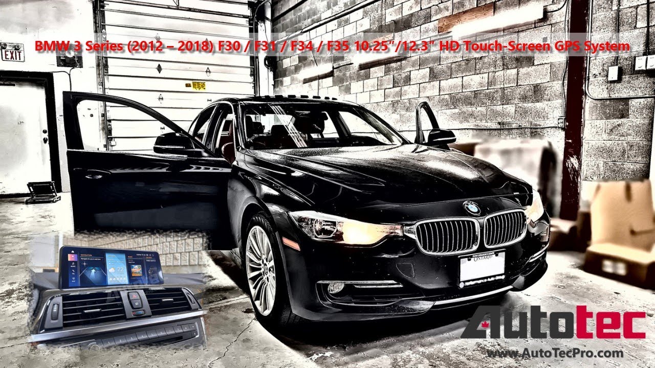 BMW 3 / 4 Series (2012 – 2018) F30 / F31 / F34 10.25″ Touch-Screen