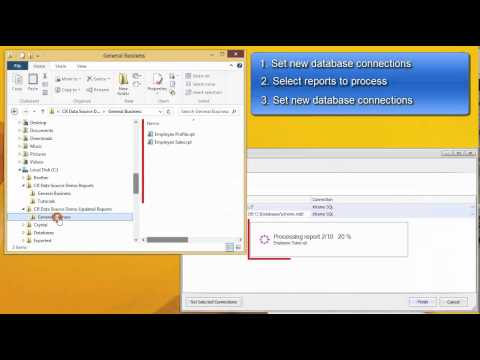 Crystal Reports Connection Update: R-Tag Crystal Data Source