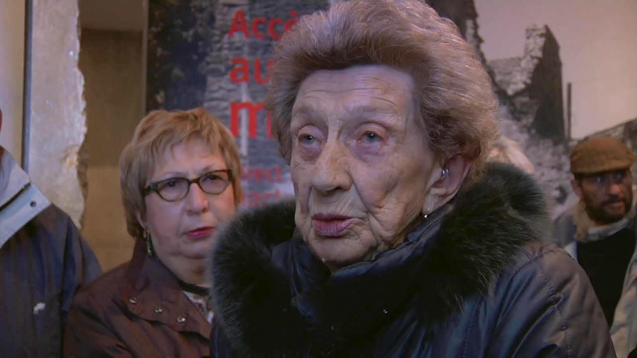 Oradour Sur Glane Camille Senon Survivante Temoigne Pour La Cgt Youtube
