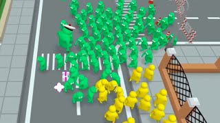 Gangs.io (Crowd City) World Record Map Control: 100.00% #147 screenshot 4