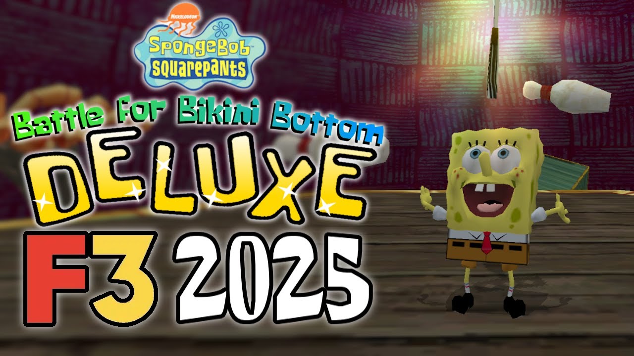 SpongeBob SquarePants: Battle for Bikini Bottom DELUXE - F3 2025 Trailer