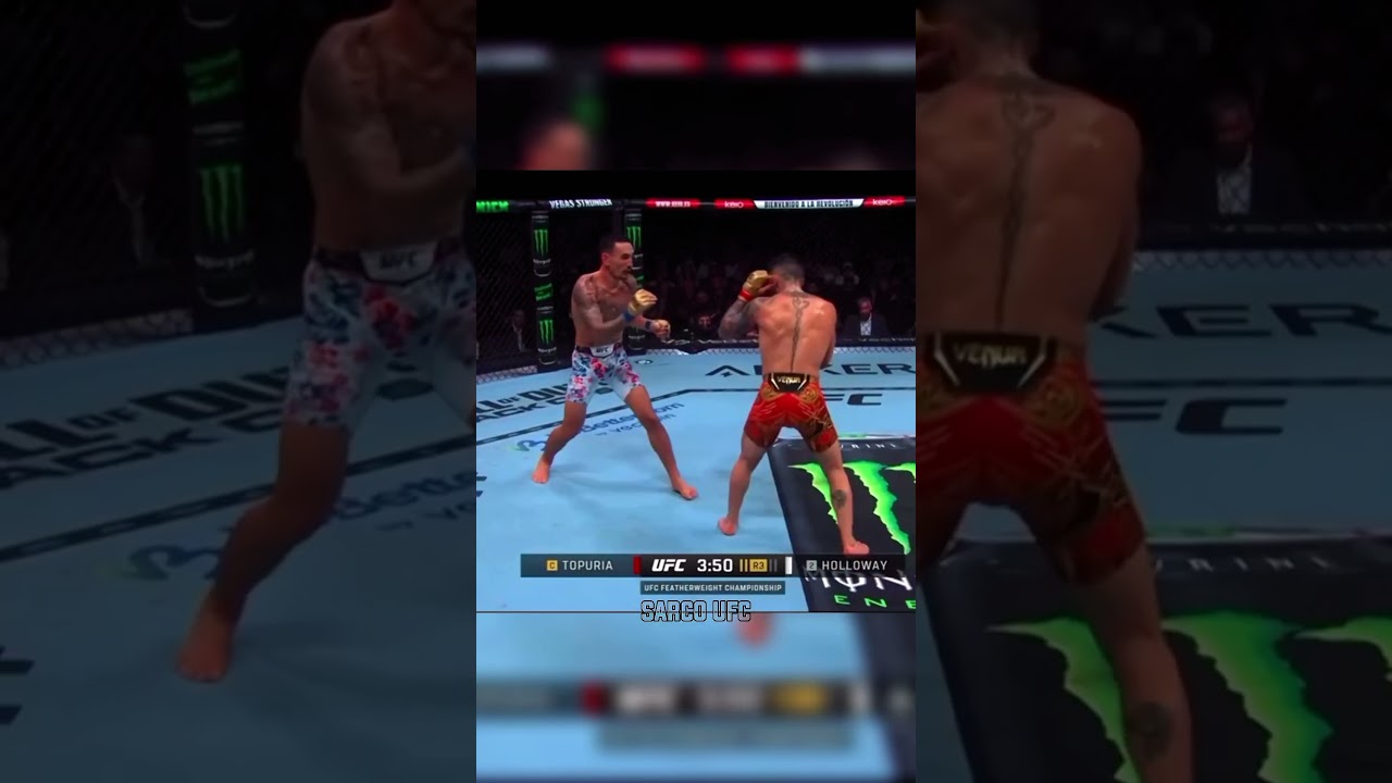 Ilia Topuria vs Max Holloway 