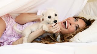 ‘Selling Sunset’ Realtor Chrishell Stause and Her New Rescued Pup Star in PETA’s Adoption Campaign