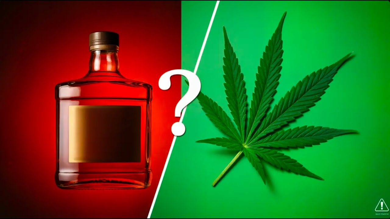 What’s Worse? Alcohol or Weed? (Science Explained)