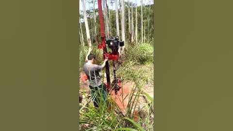 QZ-3 small portable core drilling rig, also can do SPT