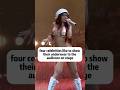 Four celebrities like to show their underwear to the audience on stage #celebrity