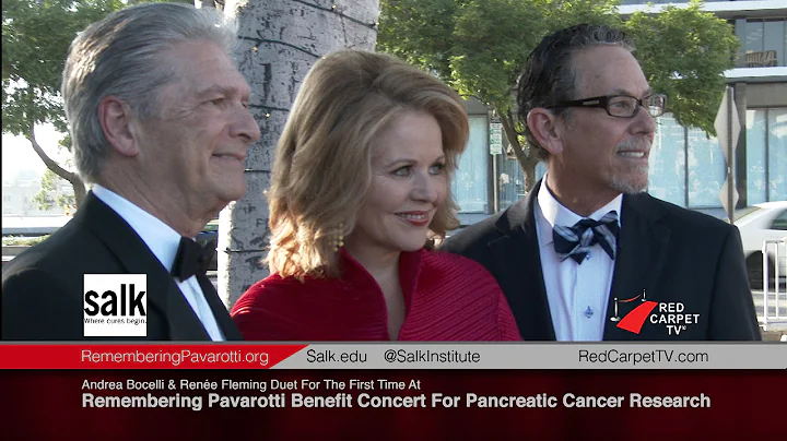 Andrea Bocelli & Rene Fleming Duet For The First Time At Remembering Pavarotti Benefit