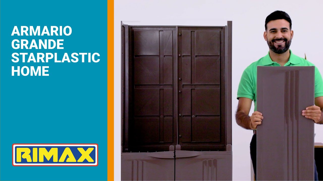 Rimax  🙋‍♂️Armemos el Armario Grande Starplastic Home ¡Paso a Paso! 